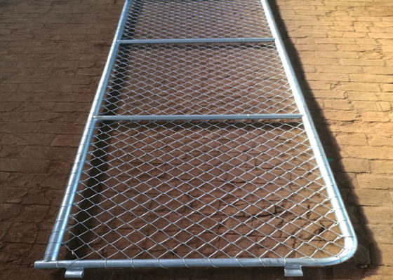 3.66m X 1m 12ft Coated Chain Link Ogrodzenie Brama OD 32mm X 1,5mm dla owiec rolników